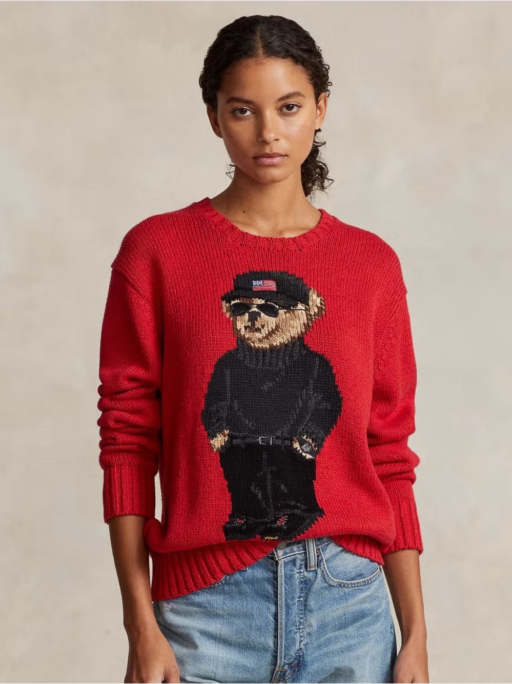 Polo by Ralph Lauren Cool Bear Graphic Crewneck Sweater